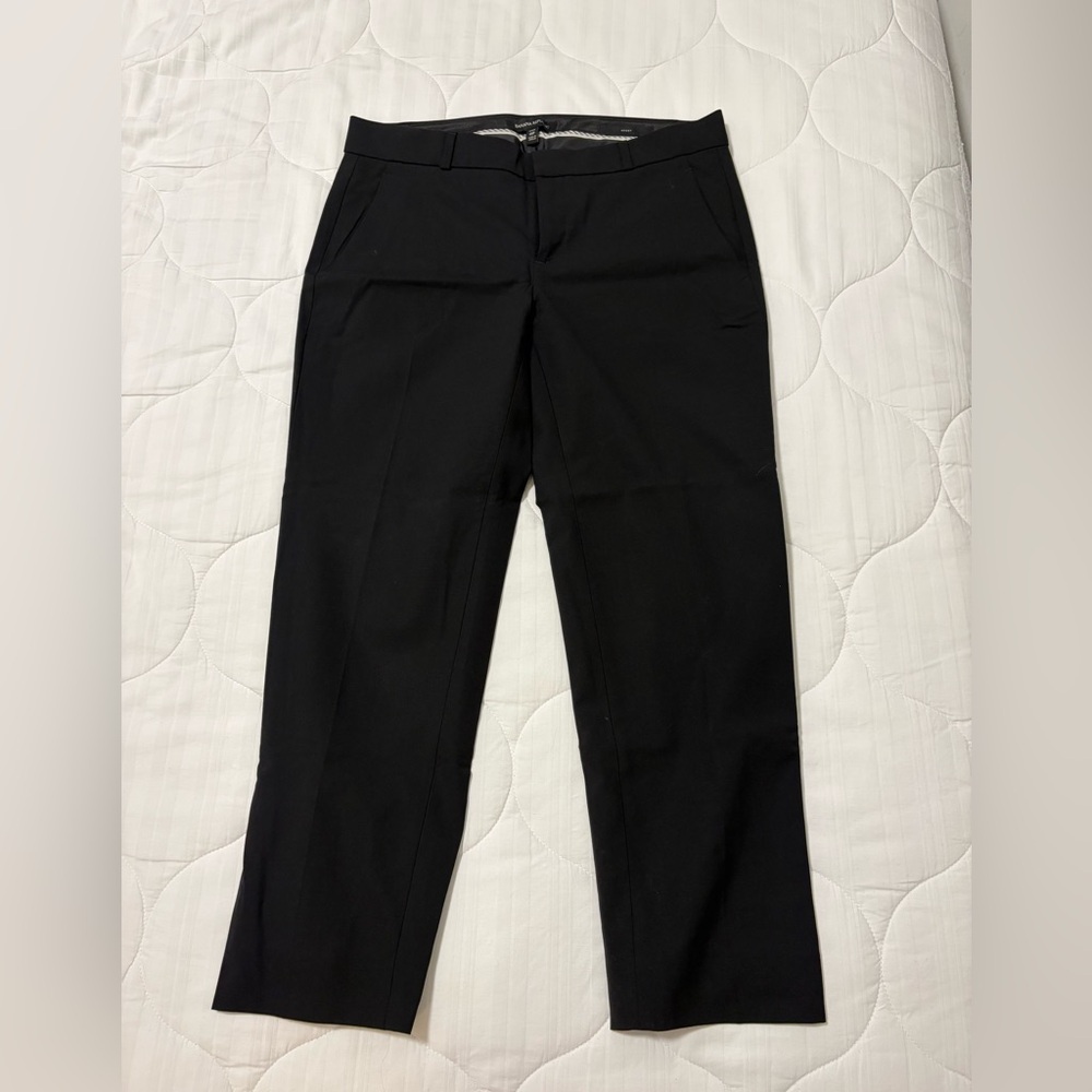 Banana Republic Women's Black Cropped Dress Pants